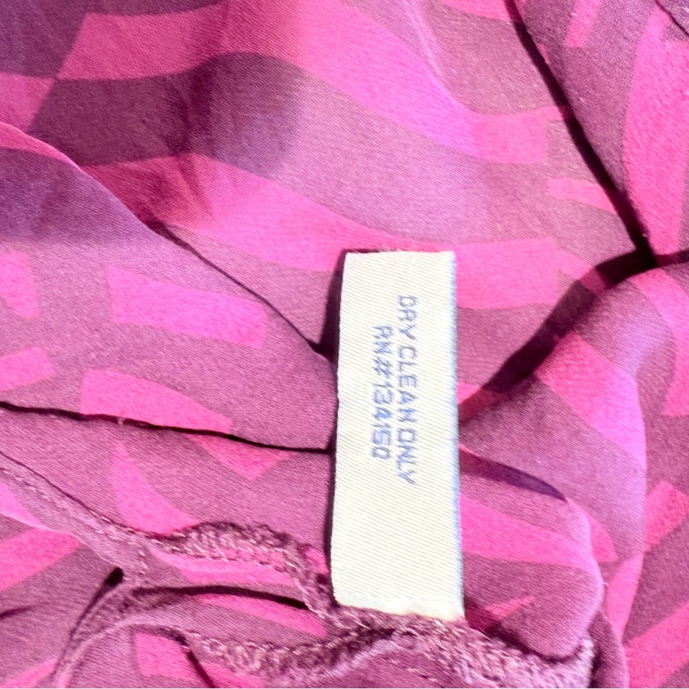 Pink Patterned Blouse - Picture 6 of 8